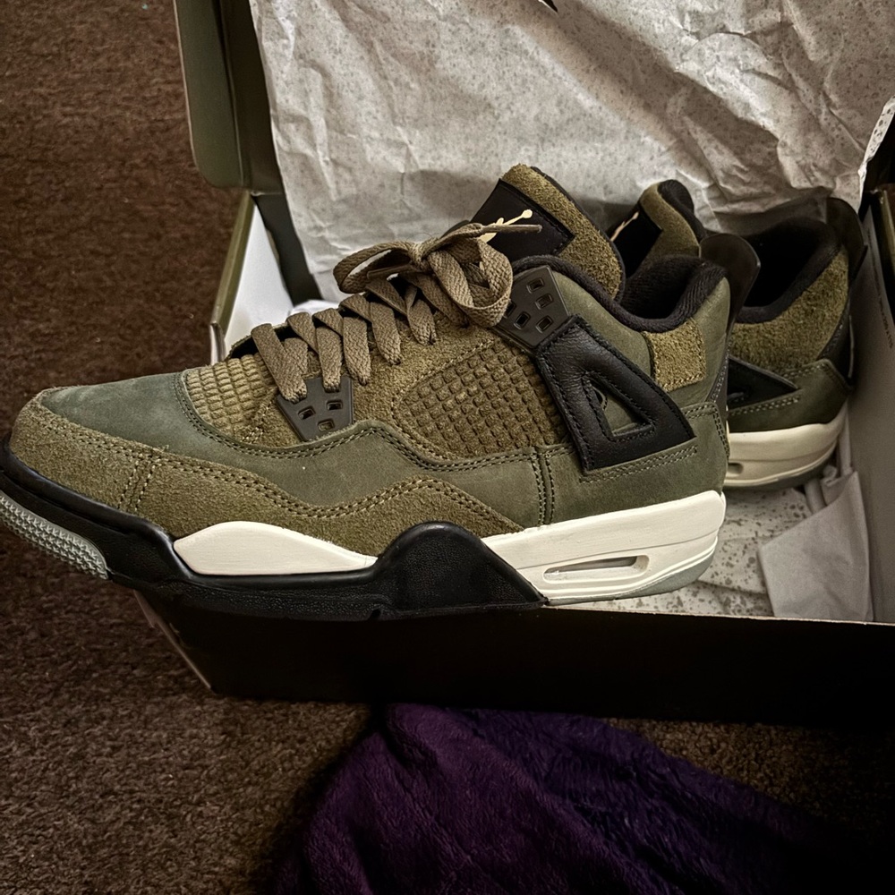 Jordan 4 Retro SE Craft gs Olive